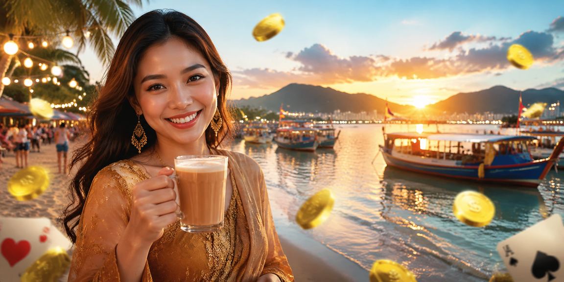 Permainan poker di Langkawi dengan susasana Melayu