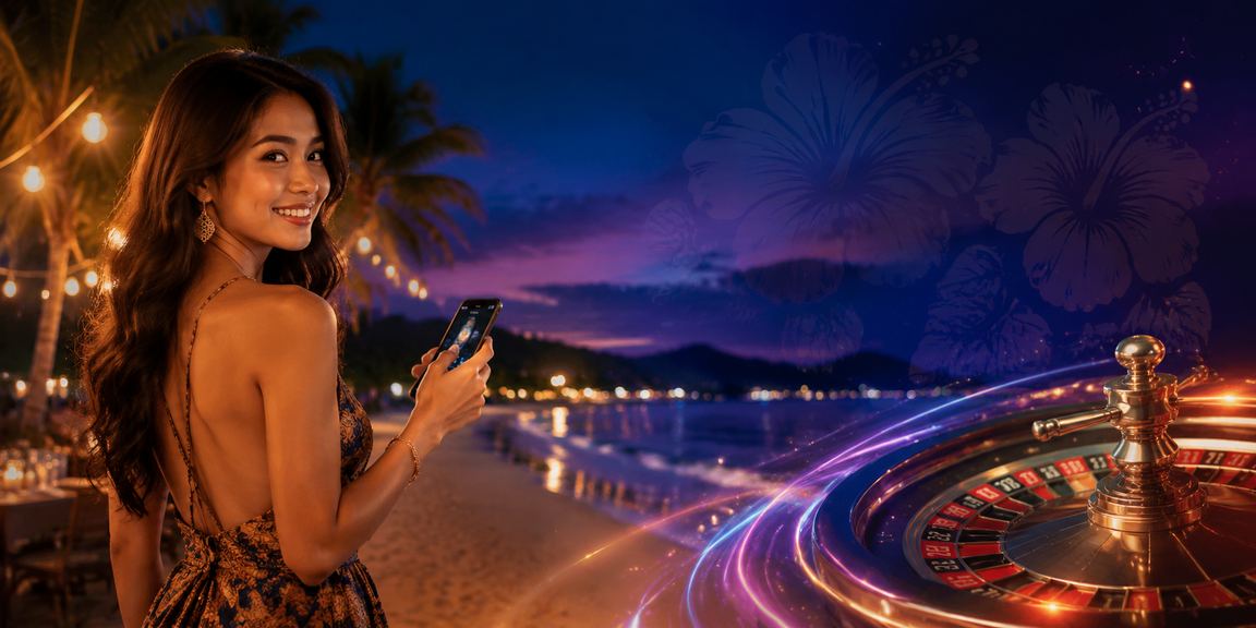 Permainan roulette bergaya Melayu di Langkawi