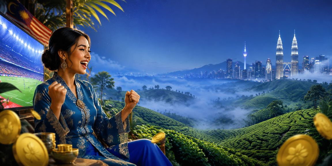 Pemain Malaysia menikmati pertaruhan sukan dalam pakaian baju kurung
